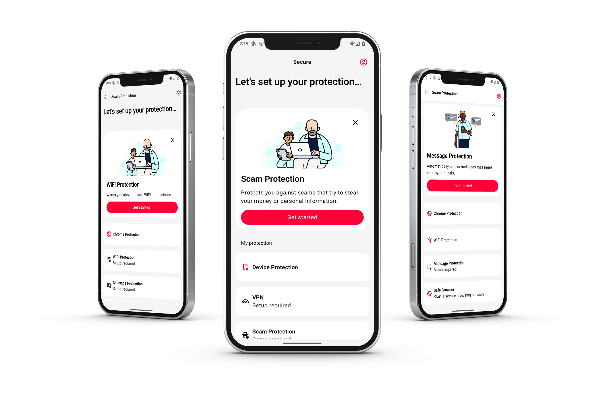 Verizon Protect app on desktop